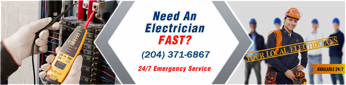 Need an Electrician Fast? Call (204) 371-6867. 24/7 Emergency Service